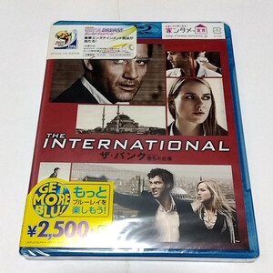 【未開封品】【送料無料】ザ・バンク 墜ちた巨像　Blu-ray　クライヴ・オーウェン ナオミ・ワッツ　日本語吹替あり 