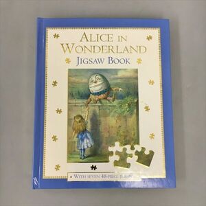 JIGSAW BOOK ALICE IN WONDERLAND MACMILLAN 洋書 ジグソーブック アリス 2409BQO108