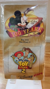 トイストーリー2 ラウンドアップ　 ピンバッチ　 100 YEARS