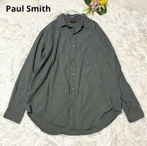 Paul Smith collection ポールスミスコレクション【L】メンズ 長袖シャツ BDシャツ ボタンダウンシャツック ギンガムチェ 綿 日本製