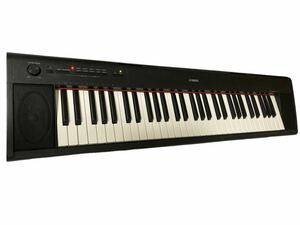 ヤマハYAMAHA 電子キーボード piaggero ピアジェーロ 61鍵盤 ブラック NP-12B