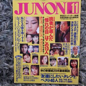 送料込) 雑誌 ジュノン 1996年11月号