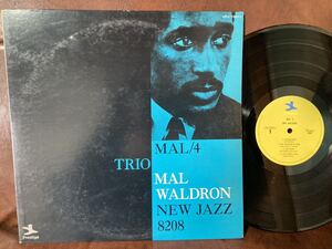 美盤 国内盤 LP★Mal Waldron Mal/4 Trio // LPJ-70011 JPN 