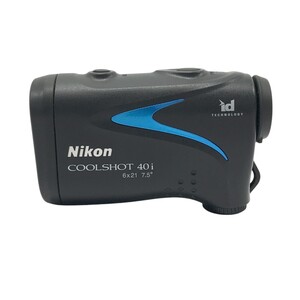 NIKON ニコン レーザー距離計 COOLSHOT 40i ブラック系 [240101335880] ゴルフウェア