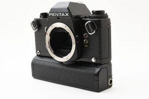 ◆希少◆ ペンタックス PENTAX LX ボディ 後期 + LX WINDER ワインダー モータードライブ フィルムカメラ #4659