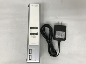 中古■サンワサプライ SW-KVM2WVUN 手元スイッチ付きパソコン自動切替器★AC付★通電確認のみ★送料無料