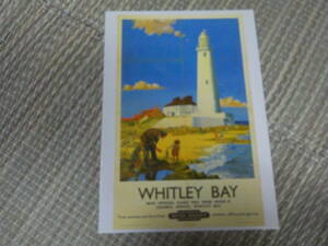 Whitley Bay 絵葉書 ナショナルレールウェイミュージアムヨーク イギリス