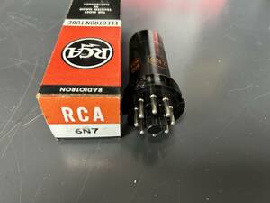 RCA ELECTRON TUBE 6N7未使用　動作品