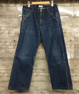 A.P.C. × Carhartt アーペーセー × カーハート WORK PANT LAVE デニムワークパンツ ジーンズ サイズ30 インディゴ 店舗受取可