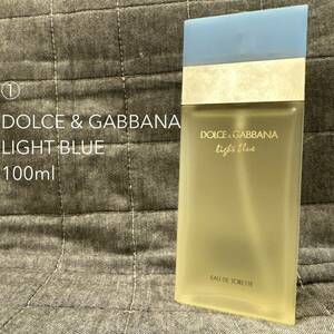 ①ドルチェ＆ガッバーナ ライトブルー オードトワレ DOLCE & GABBANA LIGHT BLUE 100ml 香水 ドルガバ