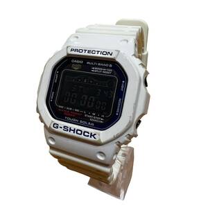 CASIO カシオ G-SHOCK GWX-5600C-7JF Gライド ホワイト デジタル ソーラー メンズ腕時計