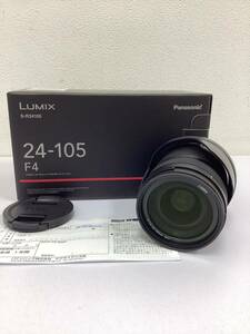 Panasonic カメラレンズ LUMIX S-R24105 24-105mm F4　MACRO 箱付き　状態良い　綺麗め　くもりなし　#19780 