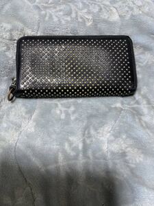 【即決】【送料最安360円】 ATTACHMENT アタッチメント STUDS LONG WALLET スタッズロングウォレット 財布 さいふ 小物 BLACK ブラック