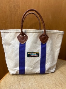 希少 70s LLBean tote ビンテージ トート バッグ エルエルビーン キャンバス カタディンロゴワッペン パープル 紫 R60328