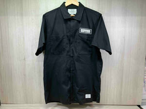 夏 NEIGHBORHOOD ネイバーウッド 半袖シャツ 161TSNH-SHMO2 ワークシャツ L ブラック（黒）