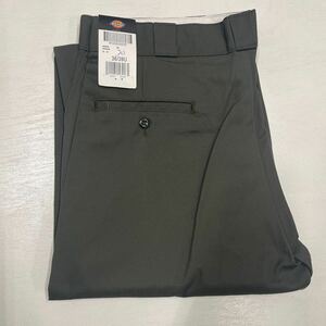 W36 オリーブグリーン 新品 874 ディッキーズ DICKIES オリジナル 874 USA MODEL ワークパンツ 1