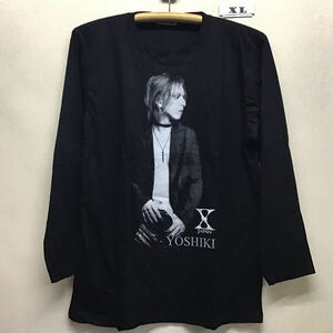 新品 X JAPAN YOSHIKI イラスト ロングTシャツ XLサイズ