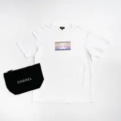 CHANEL 23-24クルーズコレクション Tシャツ ココマーク ポーチ