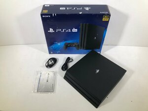 SONY ソニー PS4 プレイステーション 4 Pro CUH-7200B ジェット・ブラック 1TB 欠品有り 動作品 ユーズド