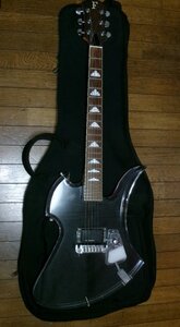 1135T6■エレキギター■FERNANDES/MG-115C/MG-85C/フェルナンデス/クリスタルギター/HIDEモデル【ソフトケース付】X JAPAN【ゆ170】