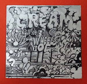 UK Original 初回 Polydor 1968年 583031-2 Wheels of Fire / CREAM MAT: A2/B1/A1/B1