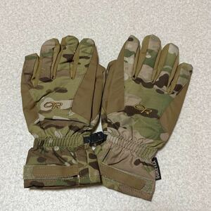 沖縄米軍放出品　outdoor research Posedon Gloves MultiCam　 MEDIUM スキーグローブ ゴアテックス　OUTDOOR RESEARCH GORE-TEX 防寒