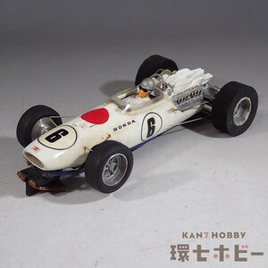 1WT31◆⑪当時物 メーカー不明 1/24?1/32? HONDA ホンダ F-1 スロットカー 動作未確認 ジャンク/COX レベル プラフィット さかつう 送:-/60