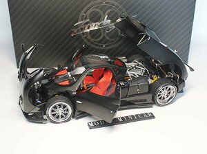 ▲全金属！Black！限定品！Almost Real 1/18 パガーニ Pagani Zonda F 新品 AR