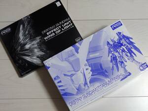 【新品未組立】RG 1144 デスティニーガンダム チタニウムフィニッシュ + 拡張エフェクトユニット 光の翼【プレミアムバンダイ】