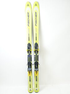 ジャンク品 子ども 2008年頃 FISCHER RC4 RACE CARVE ジュニア 138cm SALOMON ビンディング スキー フィッシャー アールシーフォー