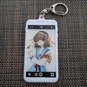 KADOKAWA 涼宮ハルヒの憂鬱 らのすぽ！ キャラフォン キーホルダー ／ 角川書店 谷川流 いとうのいぢ スマホ キーリング 