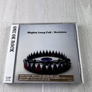 未開封 ONE OK ROCK Mighty Long Fall / Decision CD