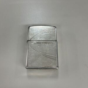 12. ZIPPO ジッポー MILD SEVEN マイルドセブン オイルライター 喫煙具 着火あり