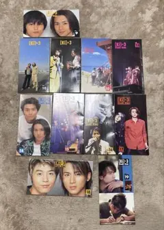 Kinki Kids  会報80枚(No.9～No.58、No.61〜91)