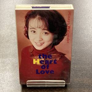 076M 渡辺美奈代 恋してると、いいね the Heart of Love カセットテープ / Minayo Watanabe Idol Cassette Tape