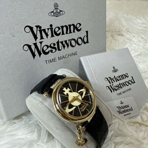 【稼動品】 ヴィヴィアンウエストウッド Vivienne Westwood 腕時計 オーブ 箱有り VV006BKGD