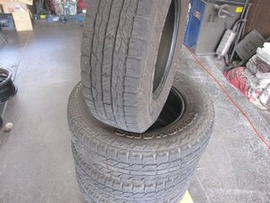 YOKOHAMA　ジオランダーA/T　G015　225/75R16LT　中古4本　売切り　値下げ