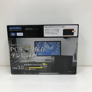 【未開封品】 MARSHAL SHELTER シェルター 3.5インチ 外付けハードディスク 4TB 241213SK150263