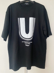 アンダーカバー　ロゴ　Tシャツ　黒　サイズ5　④