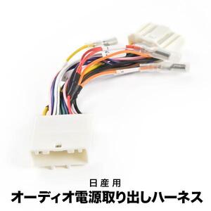 F15 NF15 YF15 ジューク オーディオ電源取り出し ハーネス カプラー 20ピン イルミ アクセサリー 常時電源 ah37