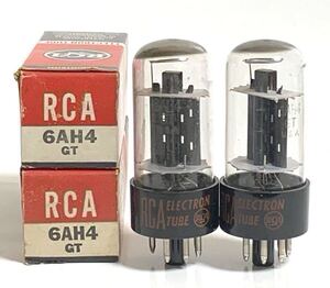 6AH4GT/RCA 同一ロット2本セット、GM測定済み