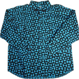 TENDERLOIN テンダーロイン COTTON SHT T BLUE 長袖シャツ 青 Size 【M】 【中古品-良い】 20810227