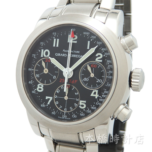 【中古】ジラール・ペルゴ　GIRARD-PERREGAUX　GP　フェラーリ　250　GT　TdF　クロノグラフ　8090　箱・正規保証書付　OH済み　