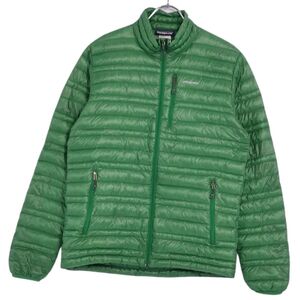 美品 パタゴニア PATAGONIA ウルトラライトダウン ジャケット ULTRALIGHT DOWN JKT アウター メンズ S グリーン ce01do-rm10e28889