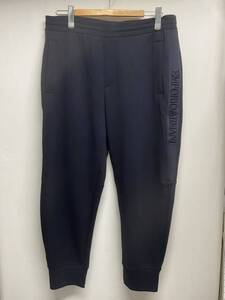 【EMPORIO ARMANI エンポリオ アルマーニ】 3K1PD6 1JHSZ Joggers With Embroidered Logo Tape ジョガーポリエステル ネイビー 2407oki k