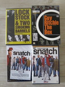 【中古品】DVD SNATCH・スナッチ「Guy Ritchie Box」3枚入＊国内盤