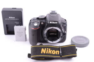 [N-MINT] Nikon D5300 Digital SLR Camera Body APS-C ニコン デジタル 一眼レフ カメラ ボディNB-00340