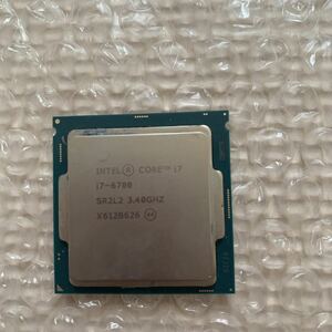 送料無料☆☆CPU Intel Core i7 6700 3.4GHz PCパーツ インテル 動作品☆☆