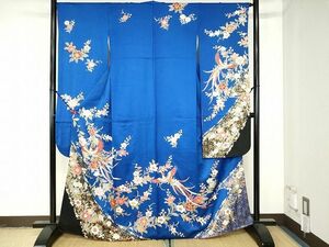 平和屋2■豪華振袖　鳳凰花文　金彩　逸品　DAAG9665op