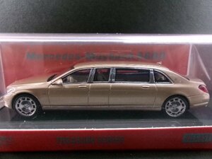 未開封 StanceHunters 1/64 メルセデス マイバッハ S600 プルマン ゴールド (1534-268)